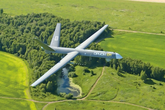 Опытный экземпляр БЛА &laquo;Орион-Э&raquo; на летных испытаниях. Фото: &laquo;Кронштадт&raquo;