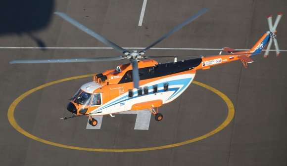 Сообщается, что первый полет, который состоялся 30 июня 2022 года, выполнялся со скоростью до 150 км/ч на высоте 150&ndash;300 м и &laquo;подтвердил исправность систем и оборудования вертолета, а также готовность к первому этапу летных предварительных и сертификационных испытаний&raquo;. Фото: госкорпорация Ростех