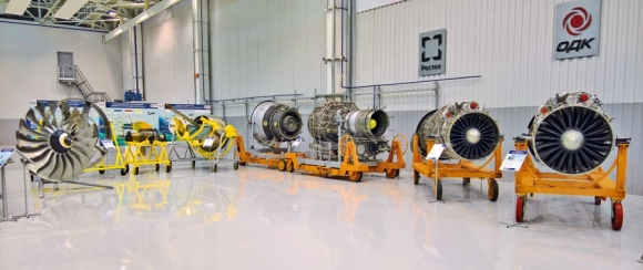 От ТРДДФ типа АЛ-31ФП и АЛ-41Ф-1С для боевых самолетов &laquo;Су&raquo; до вентилятора новейшего двигателя ПД-14 для пассажирского МС-21 (справа налево) &ndash; таков сегодня диапазон продукции, выпускаемой ОДК-УМПО. Фото: Евгений Ерохин