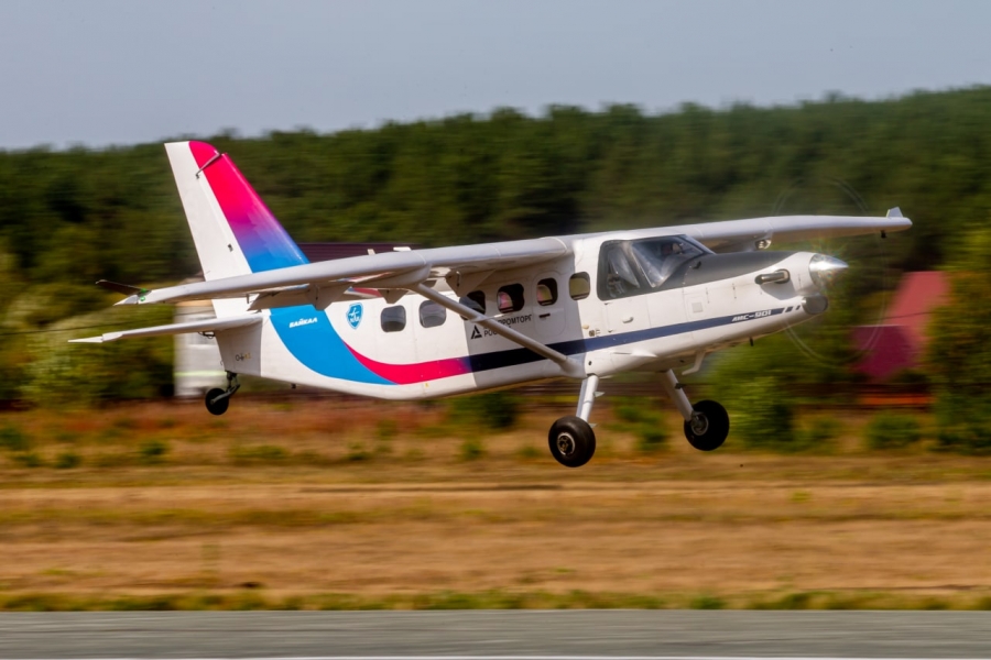 ЛМС-901 &laquo;Байкал&raquo; в очередном испытательном полете, сентябрь 2022 г. Фото: Марина Лысцева / УЗГА