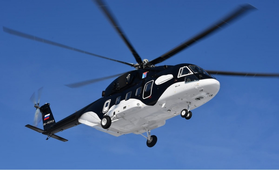 один из двух Ми-38-4 &laquo;Авиации Колымы&raquo;, фото Алексея Кальченко